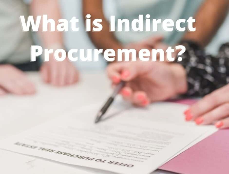 what is indirect procurement?